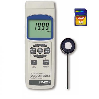 Musktool- UVA-365SD Achieve Precision and Comprehensive Data Logging with a Professional UV Light Meter