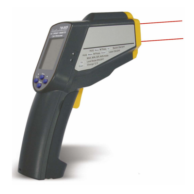 Musktool- Dual laser targeting, + type K thermometer 1,000 INFRARED ℃ THERMOMETERTM-969