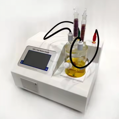 musktool-TAF02 Transformer Oil Moisture Content Tester Karl Fischer Coulomb Laboratory Oil Trace Water Analyzer