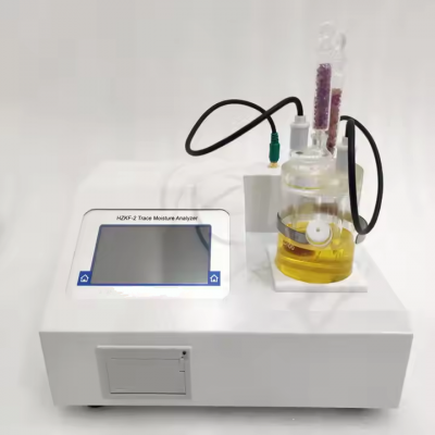 musktool-TAF02 Transformer Oil Moisture Content Tester Karl Fischer Coulomb Laboratory Oil Trace Water Analyzer