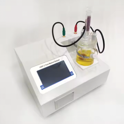 musktool-TAF02 Transformer Oil Moisture Content Tester Karl Fischer Coulomb Laboratory Oil Trace Water Analyzer