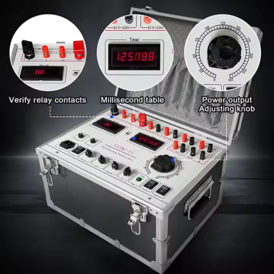musktool-SR525 Single-phase Relay protection Tester High Precision Digit Inverter DC Relay protection Calibrator