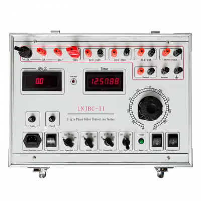 musktool-SR525 Single-phase Relay protection Tester High Precision Digit Inverter DC Relay protection Calibrator