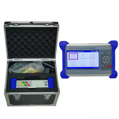 musktool-TTR762 English/Spanish Handheld Three Phase Voltage Transformer Turns Ratio Tester Built-in Battery Turns Ratio Group Meter TTR