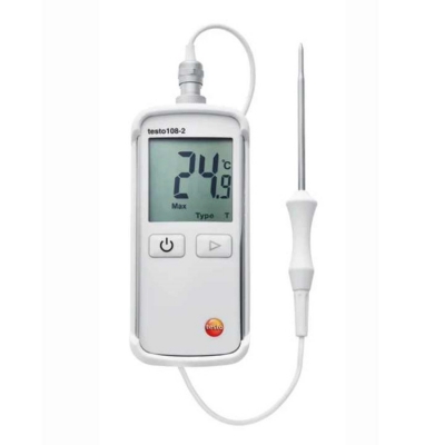 Musktool-Testo 108-2 Quick Spot Digital Temperature Measuring Instrument With Lockable Probe for Food