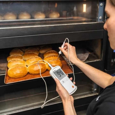 Musktool-Testo 108-2 Quick Spot Digital Temperature Measuring Instrument With Lockable Probe for Food