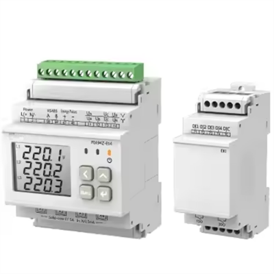 Musktool-PD194Z-E24E IOT Electricity Meter RS485 kwh Multi Channel Energy Meter Easy Installation RJ12 Din Rail Power Meter