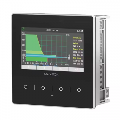 Musktool-EN50160 Report Multi-function Digital Power Meter Intelligent 3 Phase Meter Panel Instrument Class a Power Quality Analyzer