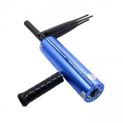 Mustool-AKS 25M Handheld Industrial Metal Detector Long Range Gold Gems Diamond Finder with Three Antennas