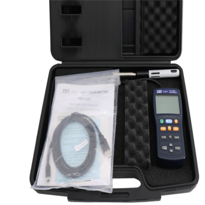 Musktool-TES-1341N Hot-wire Anemometer TES1341N (USB Interface to Connect PC)