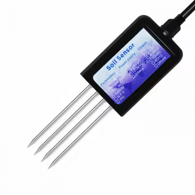 Musktool-Wholesale Smart Farming Digital Soil Moisture Temperature EC PH Probe Meter Sensor Connecting Mobile Phone Portable Soil Tester