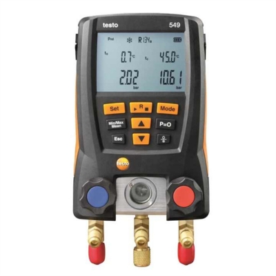 Musktool-Original Testo 549 Entry-level Digital Manifold With Calibration Certificate