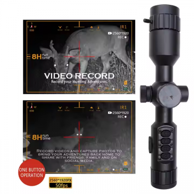Musktool-BOO001-7-19X Hunting Night Vision Scope With Ranging Video Rec WIFI Support OEM Digital Night Vision Scope for Hunting Sight