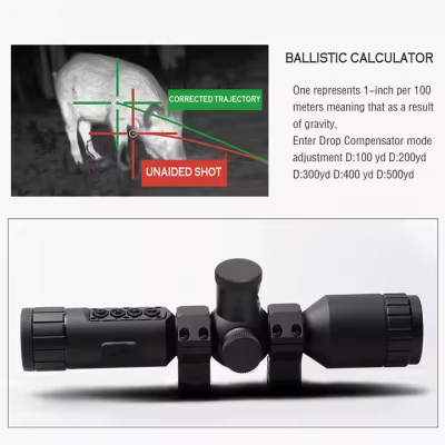 Musktool-BOO001-7-19X Hunting Night Vision Scope With Ranging Video Rec WIFI Support OEM Digital Night Vision Scope for Hunting Sight