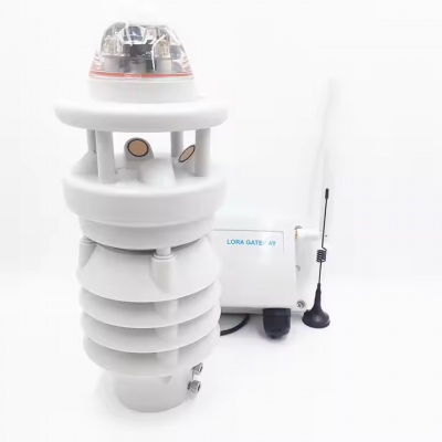 Musktool-CE SDI12 Mini 10 in 1 Easy Install Agricultural LORA LORAWAN GPRS 4G WIFI Highway Weather Station