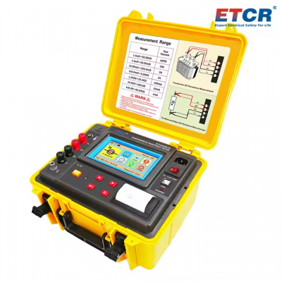 Musktool-ETCR3670 Highly Durable and Protective Transformer DC Resistance Tester for Outdoor Work