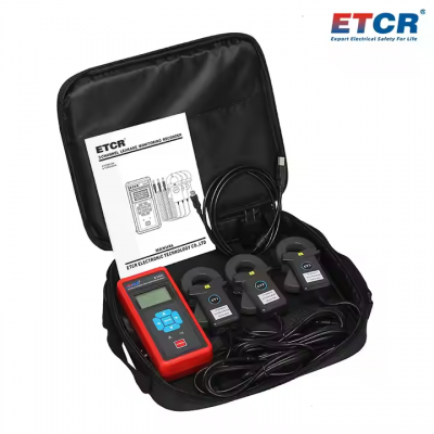 Musktool-ETCR8300 Long Life Time Three Channel Clamp Current Tester for Troubleshooting Circuit Insulation