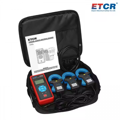 Musktool-ETCR8300A Highly Accurate and Anti-Interference Three Channel Clamp Current Tester