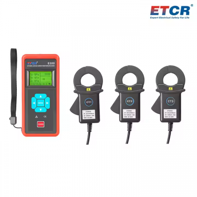 Musktool-ETCR8300 Long Life Time Three Channel Clamp Current Tester for Troubleshooting Circuit Insulation
