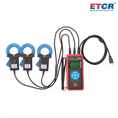 Musktool-ETCR8300A Highly Accurate and Anti-Interference Three Channel Clamp Current Tester