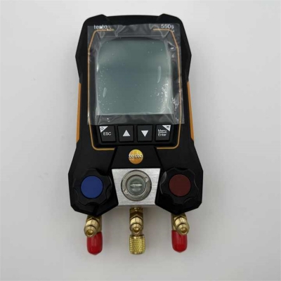 Musktool-Testo 550s Basic Kit Smart Digital Manifold With Fixed Cable Clamp Temperature Probes