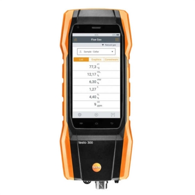 Musktool-Original and Brandnew Testo 300 Flue Gas Tester (O2, CO up to 4,000 Ppm) Digital Flue Gas Analyzer Testo 300 Kit