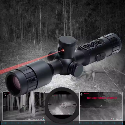 Musktool-NS40 1920-1080 Night Vision Scope 2K Digital 600m IR Day and Night Rangefinder NV Hunting Scope