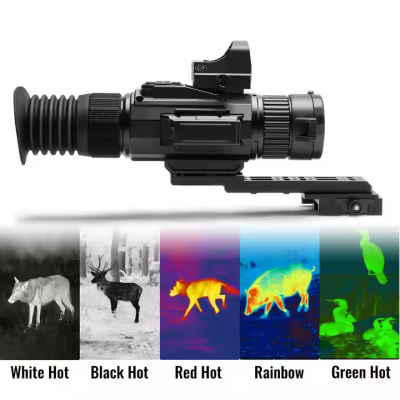 Musktool-TRX335 Thermal Imageing Scope for Hunting 384-288 Thermal Imaging Monocular Camera Thermal Imaging Sight with LRF WiFi PIP