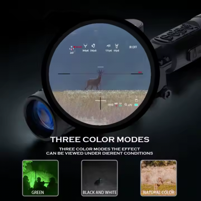 Musktool-NS40 1920-1080 Night Vision Scope 2K Digital 600m IR Day and Night Rangefinder NV Hunting Scope
