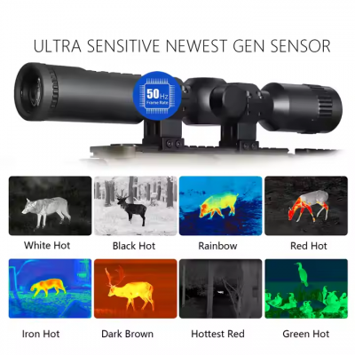 Musktool-TGS225-Best Price 384-288 Thermal Imaging Scope for Hunting Night Vision Thermal Scope for Hunting with Video Rec PIP 25Len Support OEM