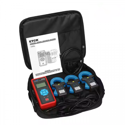 Musktool-ETCR8300A Highly Accurate and Anti-Interference Three Channel Clamp Current Tester