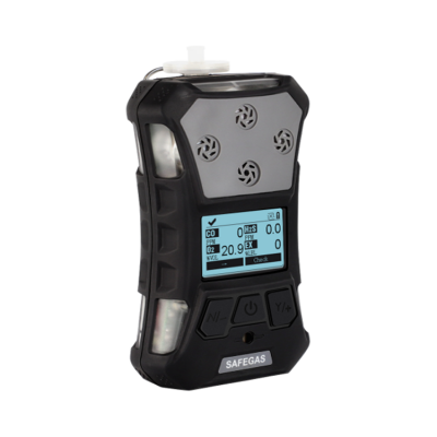 Musktool-Safegas Portable Gas Detector CH4, H2S, CO, O2, NH3 5 in 1 Imported Sensor IECEX Certificated With Alarm Function
