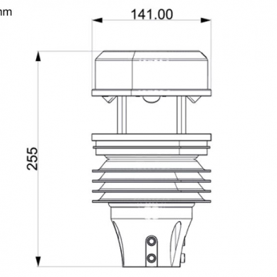 Musktool-RS-CFSFX---2H-EX Low Price Ultrasonic Anemometer Weather Station Ultrasonic Wind Speed Direction Sensor