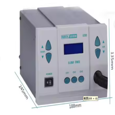 Musktool-861dw-1000W Microcomputer Heat Gun QUICK 861DW Rework Station 220v/110V Hot Air Soldering for Mobile Phones Lead-Free Equipments