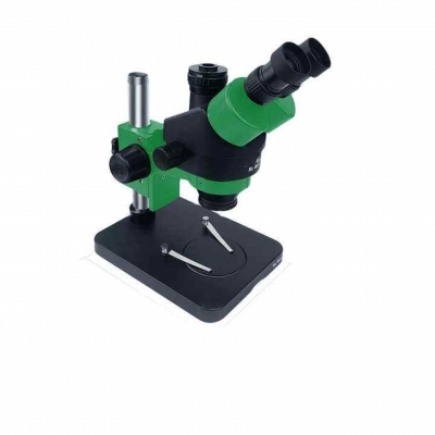 Musktool- RL-M3T-B1 Trinocular HD Stereo Microscope + SS-033 Light Source + 0.5ctv Adapter + MC1 4k HD Camera