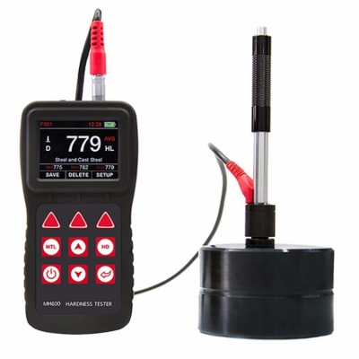 Musktool-Mitech MH600 Portable Leeb Hardness Meter 6 Impact Devices IP65 Metal 170~960HLD Chinese-English Metallic with Carrying Case