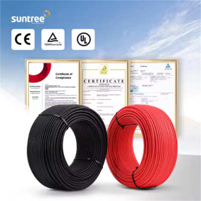 Musktool-pv-4mm-Pv Wire Cables Solar 1.2.5/4/6/0/16mm H1z2z2-k Type 5 Tinned Copper Flexible Dc Solar Cable