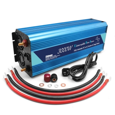 Musktool-3000 Watt Pure Sine Wave Smart UPS Inverter Rechargeable 12V 24V 220V Convertidor De Corriente Homage Inverter Converter