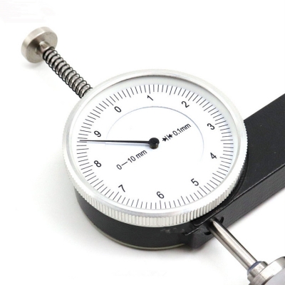 Musktool-CTDTG010-Bestsellers 0-10mm Graduation 0.1mm Leather Paper Thickness Meter Dial Thickness Gauge with 20mm Measuring Tips