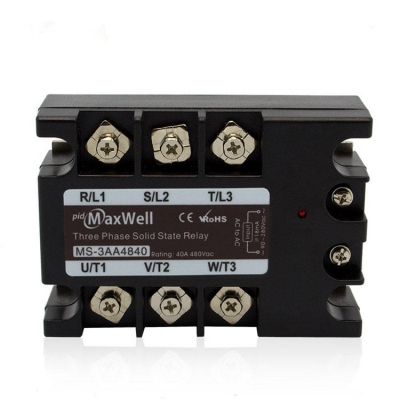 Musktool-High Performance SSR MS-3AA4840 40amp AC 3 Phase Relays Subminiature Size with High Power Contact Load