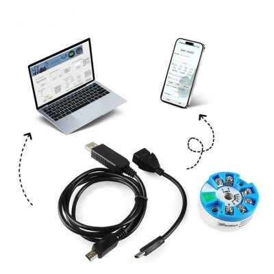 Musktool-TT-210-Universal Input Thermocouple k j s E RTD PT100 Input 4-20mA Output Smart Temperature Transmitter