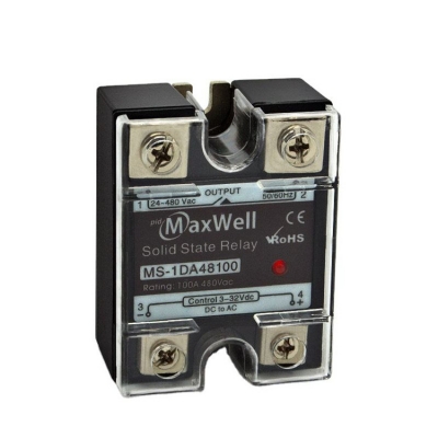 Musktool-MS-1DA48100 Miniature Single Phase Solid State Relay 100a Sealed Protection