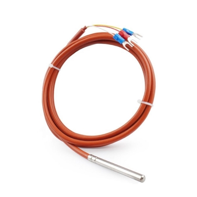 Musktool-High Quality K J PT100 Thermocouple Silicon Cable Industrial Temperature Sensor