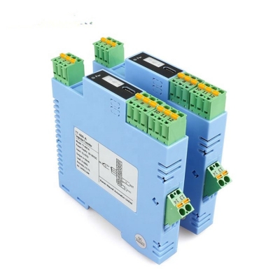 Musktool-TT-601 Industrial Temperature Transmitter 4-20mA Din Rail 1 Input 2 Output ABS Plastic Customized OEM ODM Support