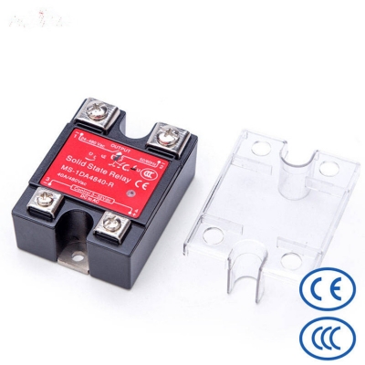 Musktool-NA021-Crydom Single Phase Solid State Relay SSR 40DA Miniature Zero-Crossing Switch PVC Protection Cover Low Power General Purpose 5V