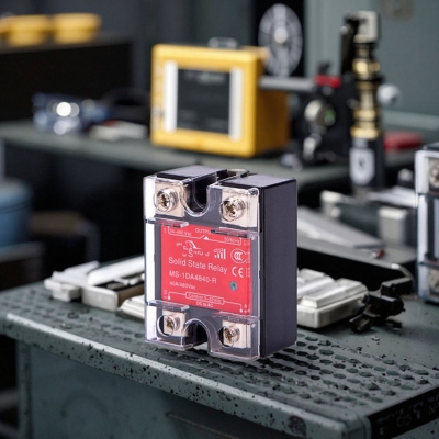 Musktool-NA021-Crydom Single Phase Solid State Relay SSR 40DA Miniature Zero-Crossing Switch PVC Protection Cover Low Power General Purpose 5V